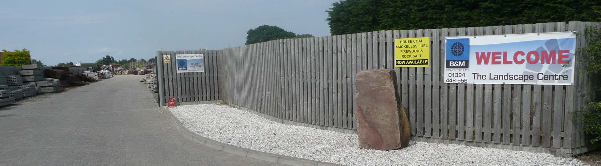 Landscape centre clearance